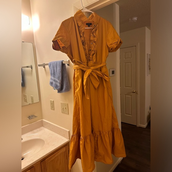 J. Crew Dresses & Skirts - Mustard J. Crew Dress, Size 14